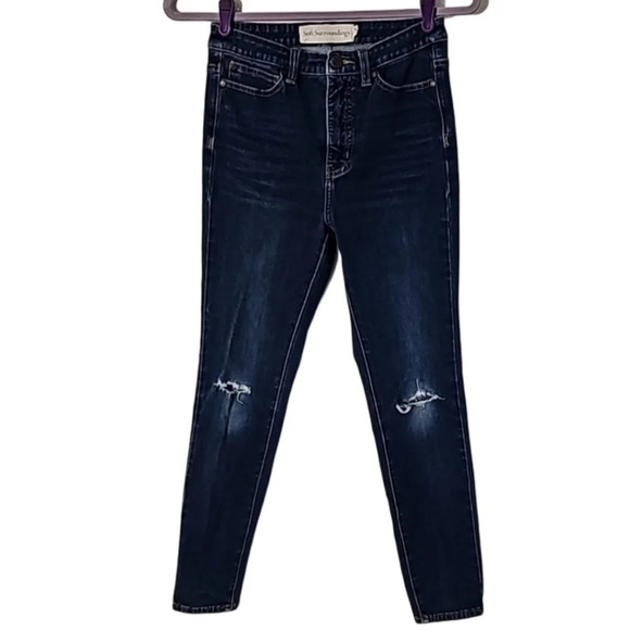 Soft Surroundings Denim - Soft Surroundings Distressed Skinny Jeans